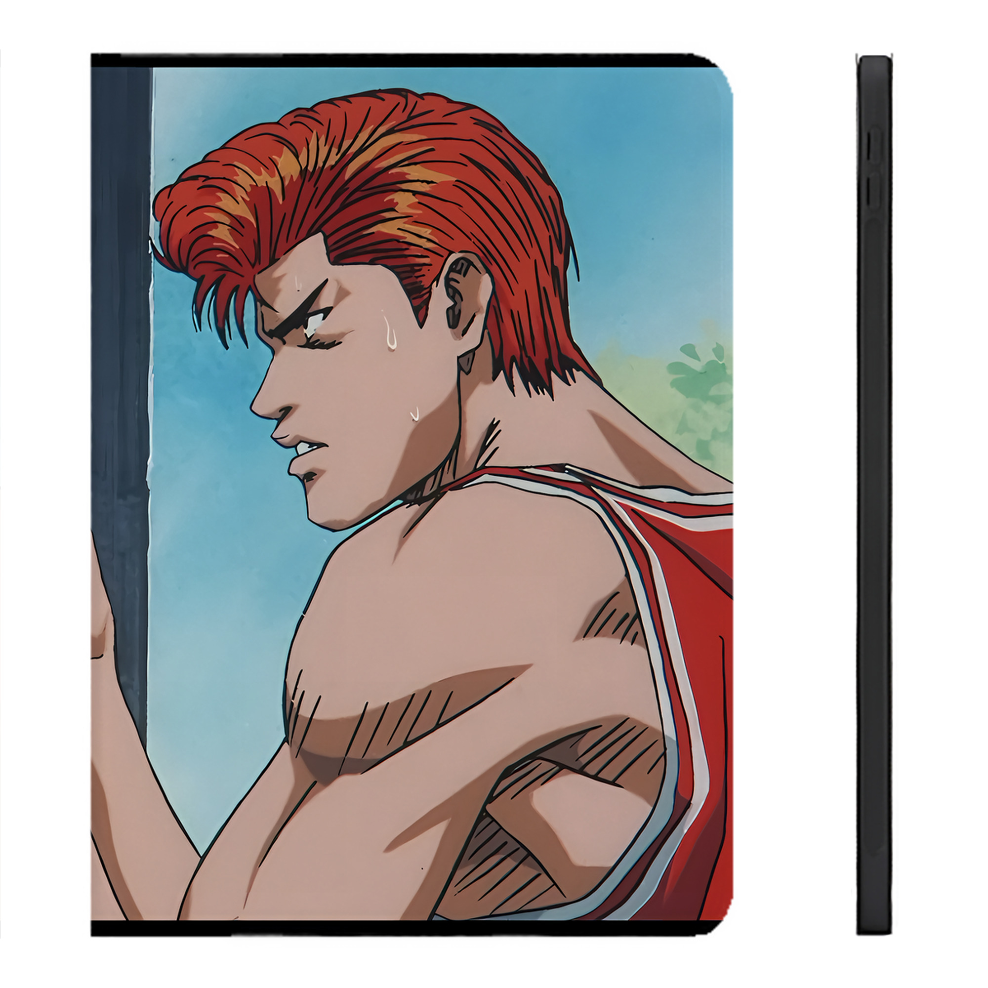 （画像用） SLAM DUNK／スラムダンク IPadケース ペンホルダー付き ブックスタイルデザイン